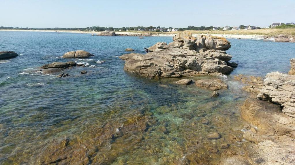 A Moins De 100 Metres De La Mer A La Pointe De Trevignon Tregunc Exterior photo